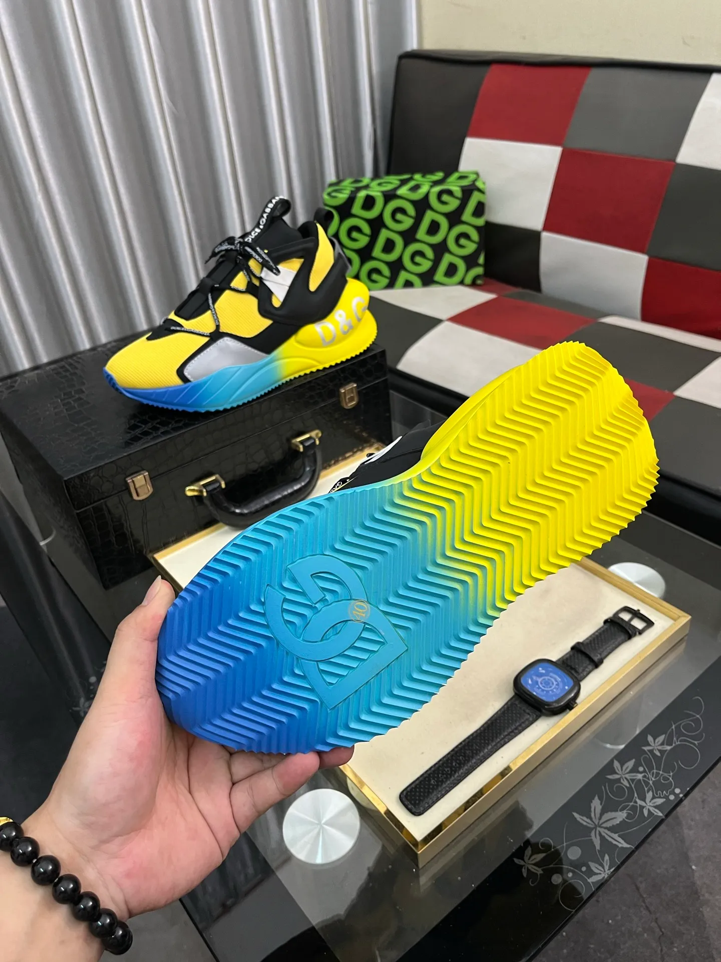 Men's men's shoes 💰540⌚️⌚️【DG～】couple casual shoes 2025z cabinet sales simultaneously 🔶Size: 35-46#️⃣ 🔷2 colors🔜The upper is made of multi-material splicing➕Mesh lining, comfortable and breathable, sole: original comfortable and wear-resistant outsole, ⚠️real thing📱photographed🎬real thing is better📢📢📢